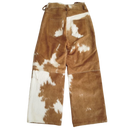 Calça de Couro Flare