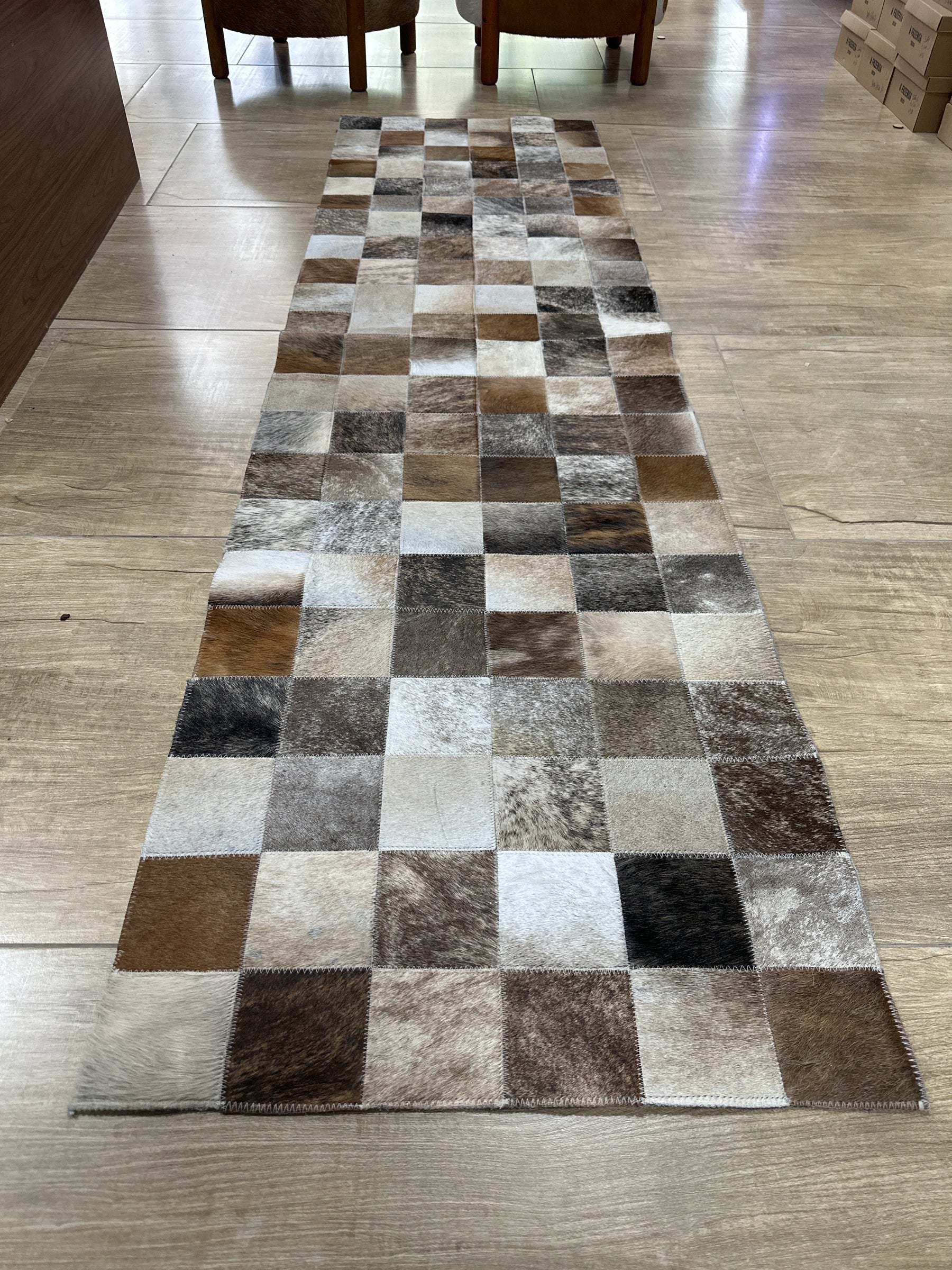 Passadeiras de Couro 2,20x06m | Modelo 1