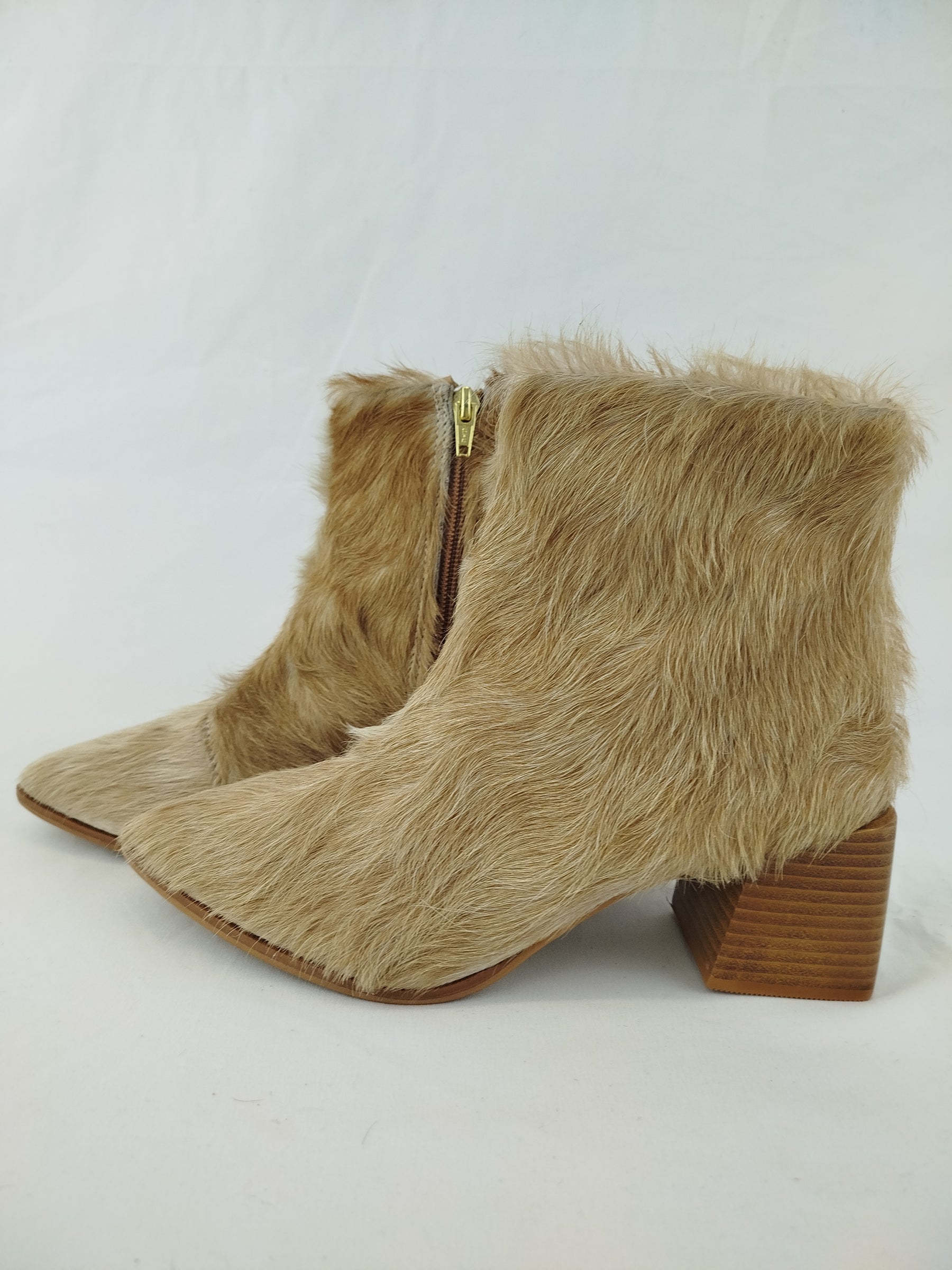 Bota Cano Curto Salto Bloco | Tamanho 35