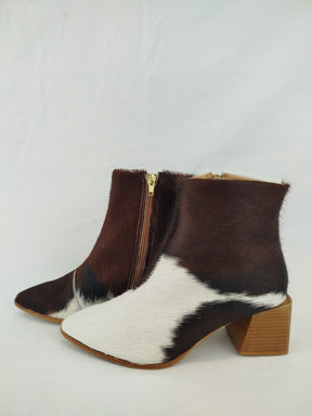 Bota Cano Curto Salto Bloco | Tamanho 37