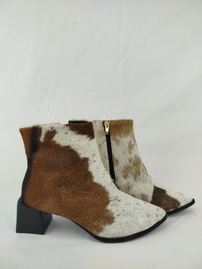 Bota Cano Curto Salto Bloco | Tamanho 37