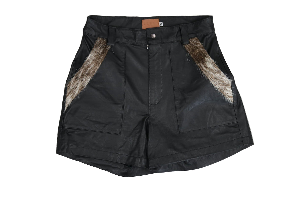 Shorts de Couro | Tamanho 36