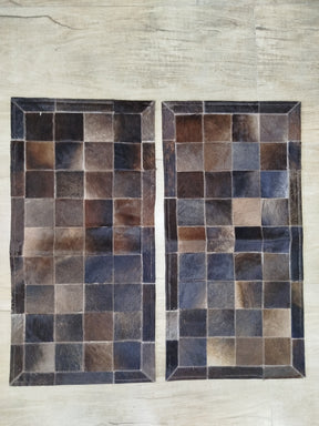 Passadeiras de Couro Duplas 1,00x0,5m | Modelo 24