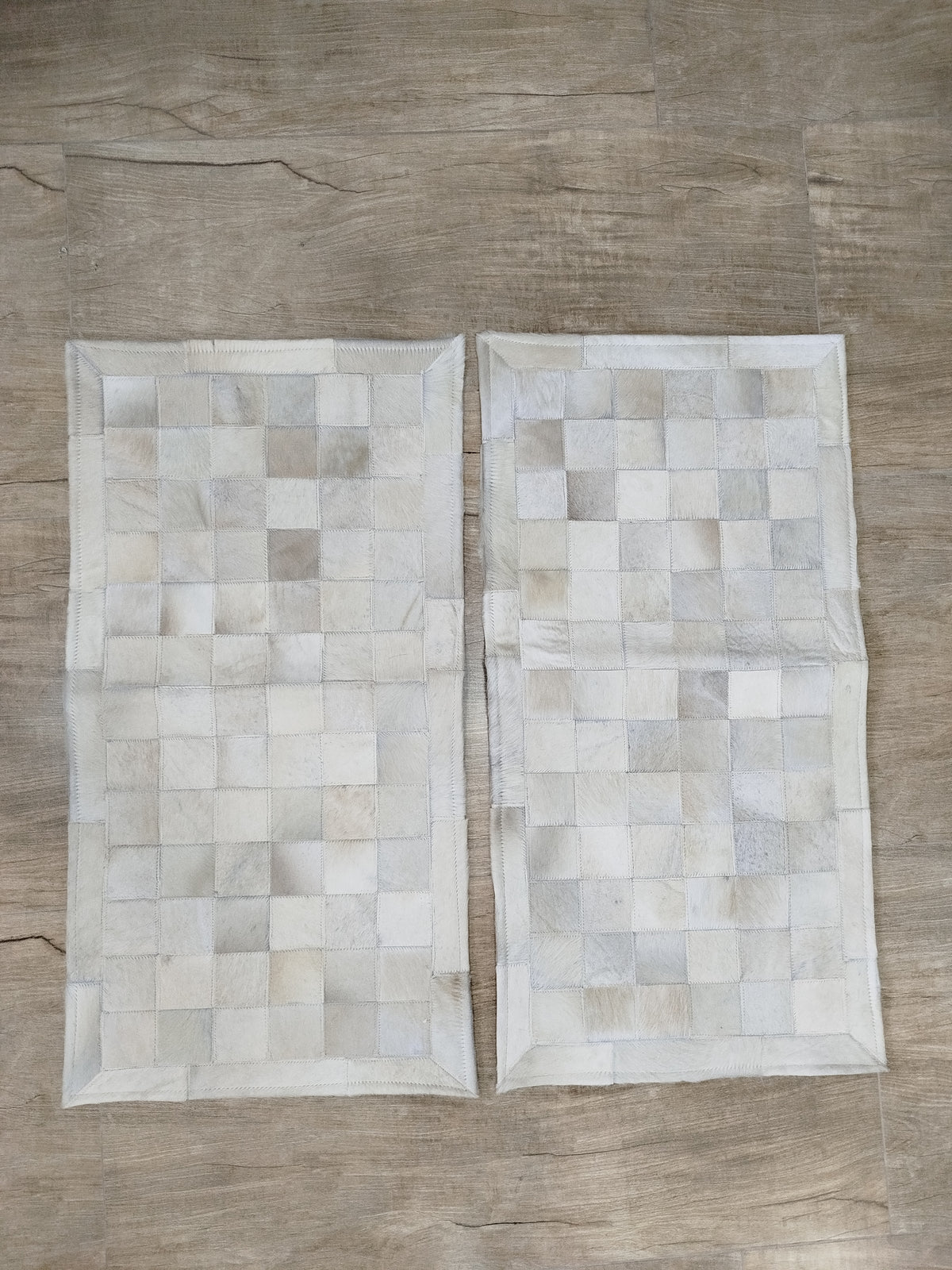 Passadeiras de Couro Duplas 1,00x0,5m | Modelo 18