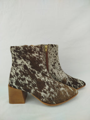 Bota Cano Curto Salto Bloco | Tamanho 37