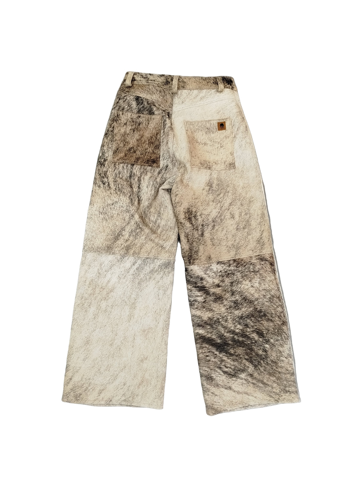 Calça de Couro Flare