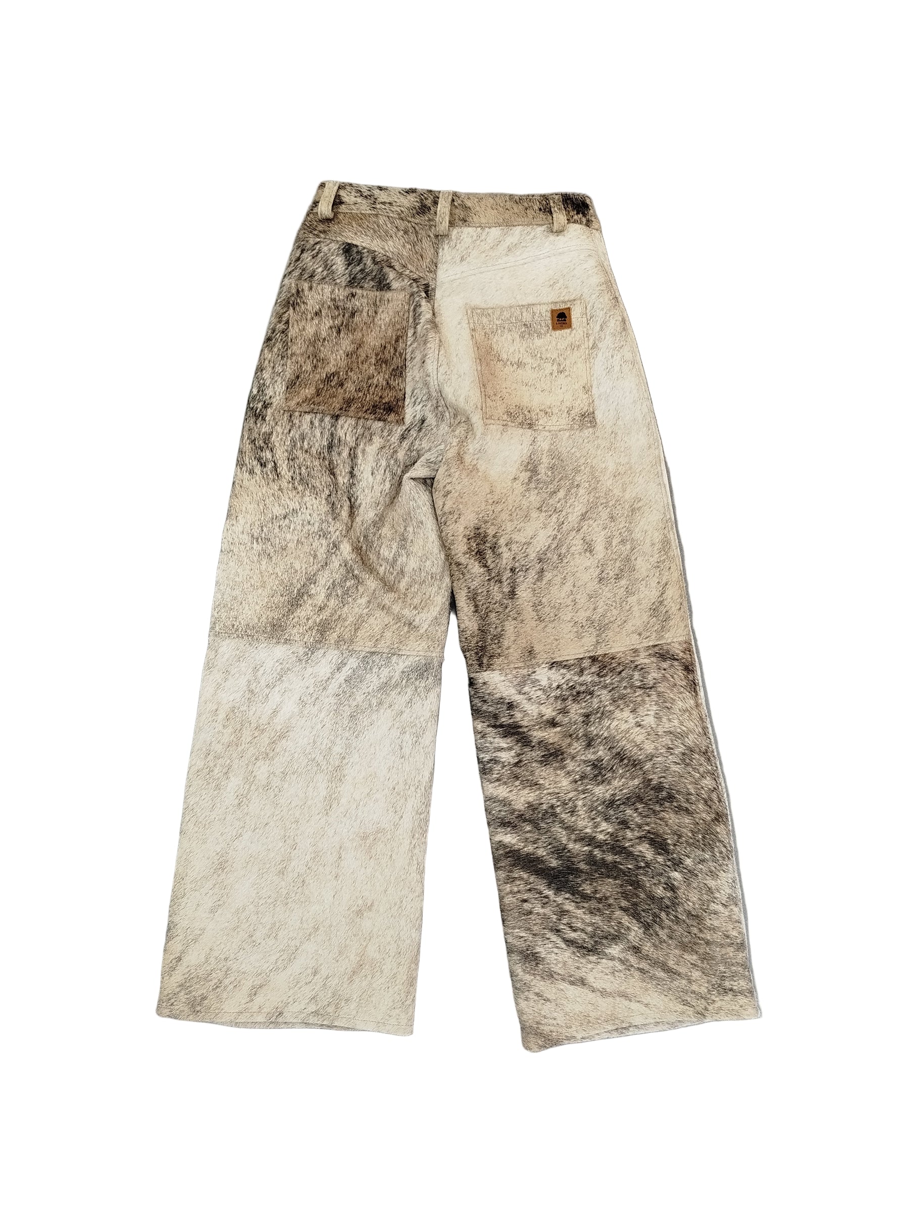 Calça de Couro Flare