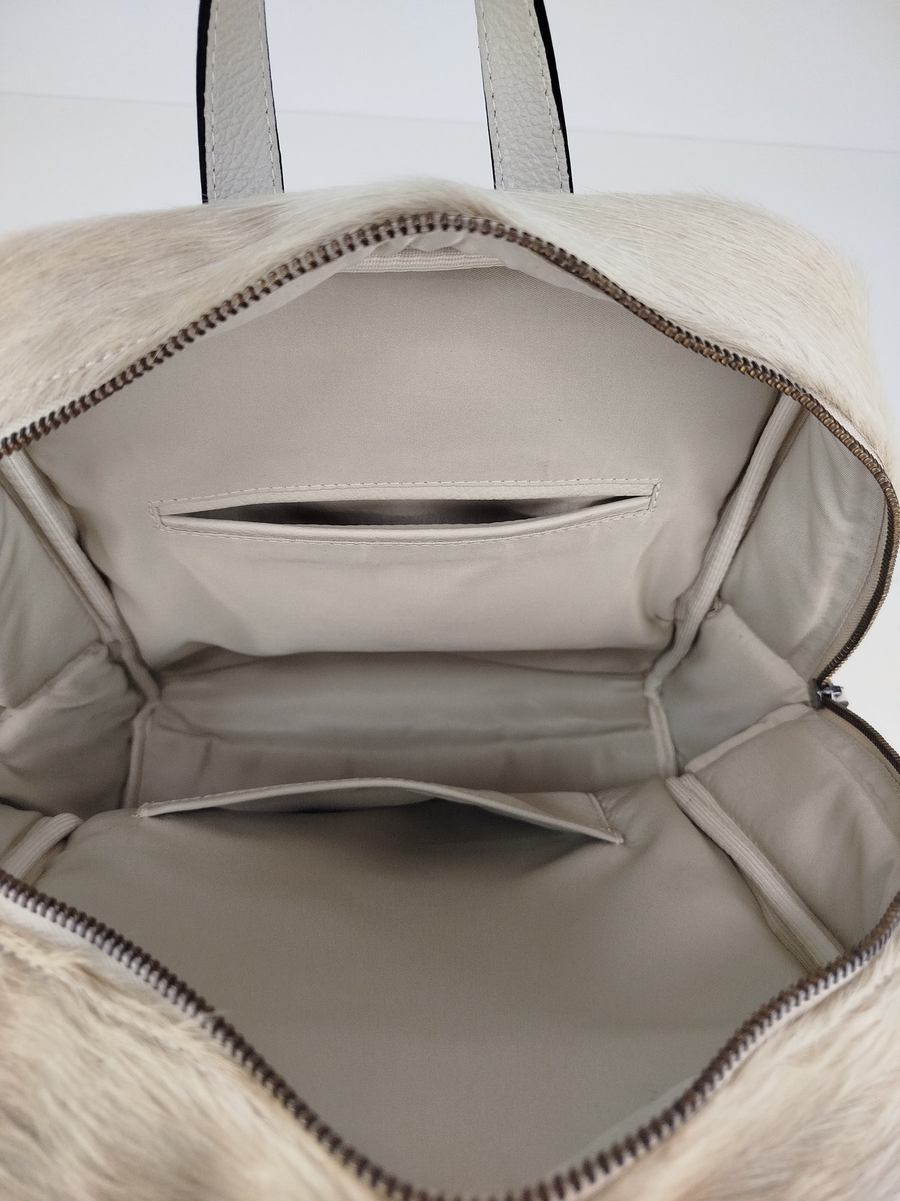 Mochila De Couro Slim