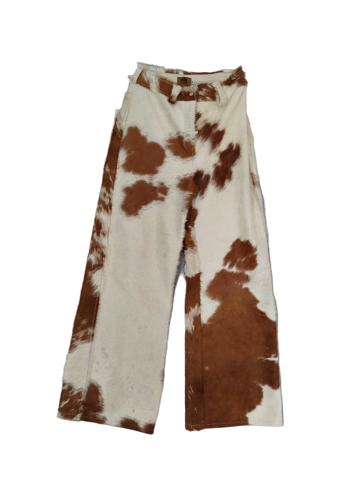 Calça de Couro Flare