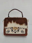 Bolsa de Couro Borboleta