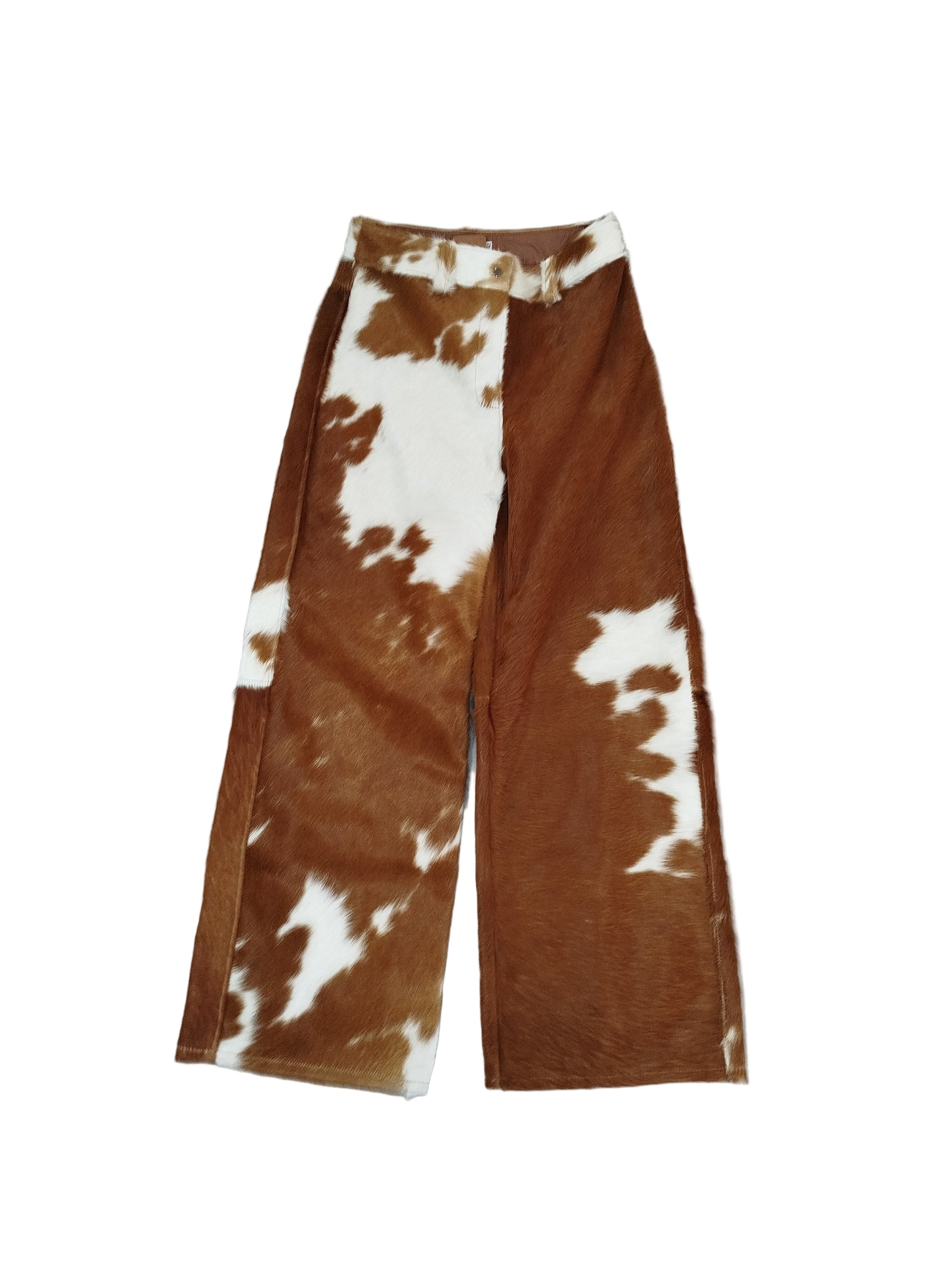 Calça de Couro Flare