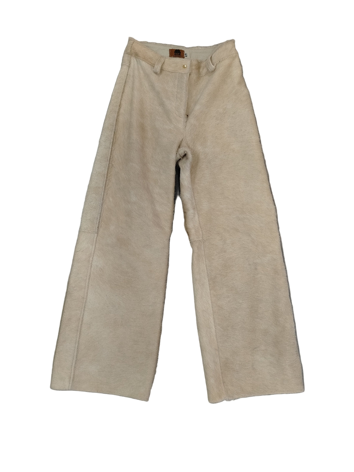 Calça de Couro Flare