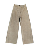Calça de Couro Flare