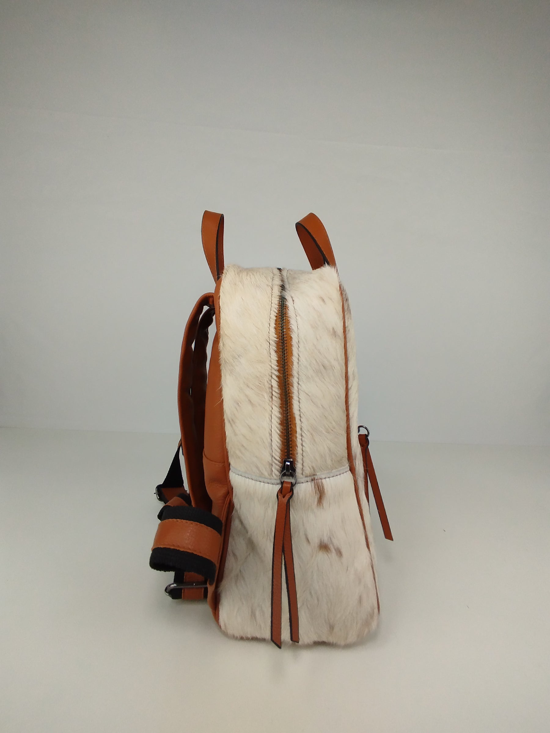 Mochila De Couro Slim