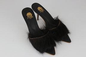 Mule bico folha N.38