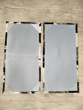 Passadeiras de Couro Duplas 1,00x0,5m | Modelo 23