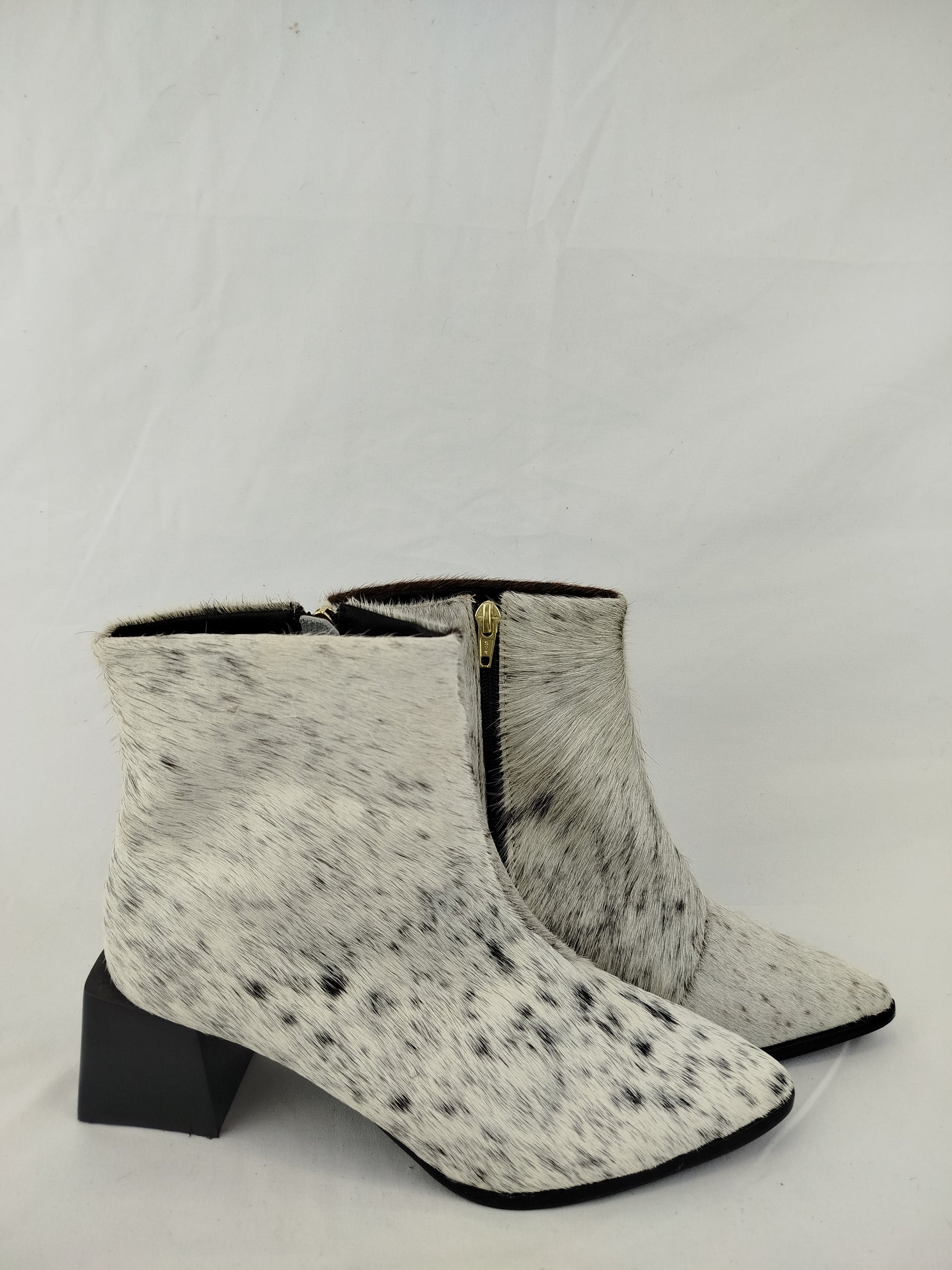 Bota Cano Curto Salto Bloco | Tamanho 38