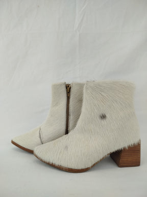 Bota Cano Curto Salto Bloco | Tamanho 34