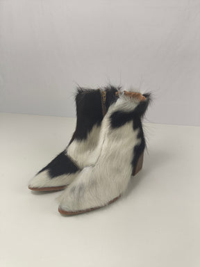 Bota Cano Curto Salto Bloco | Tamanho 38