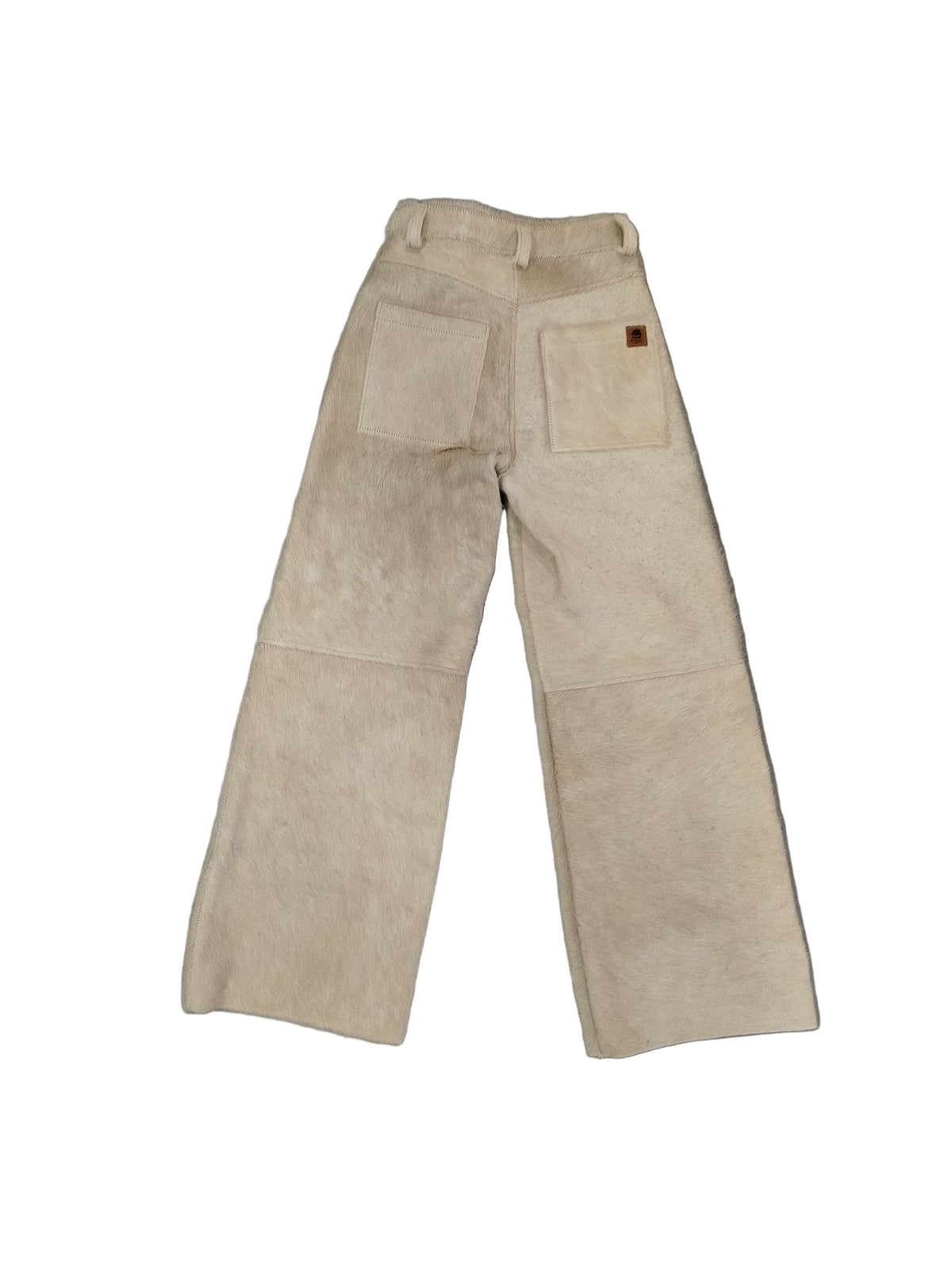 Calça de Couro Flare