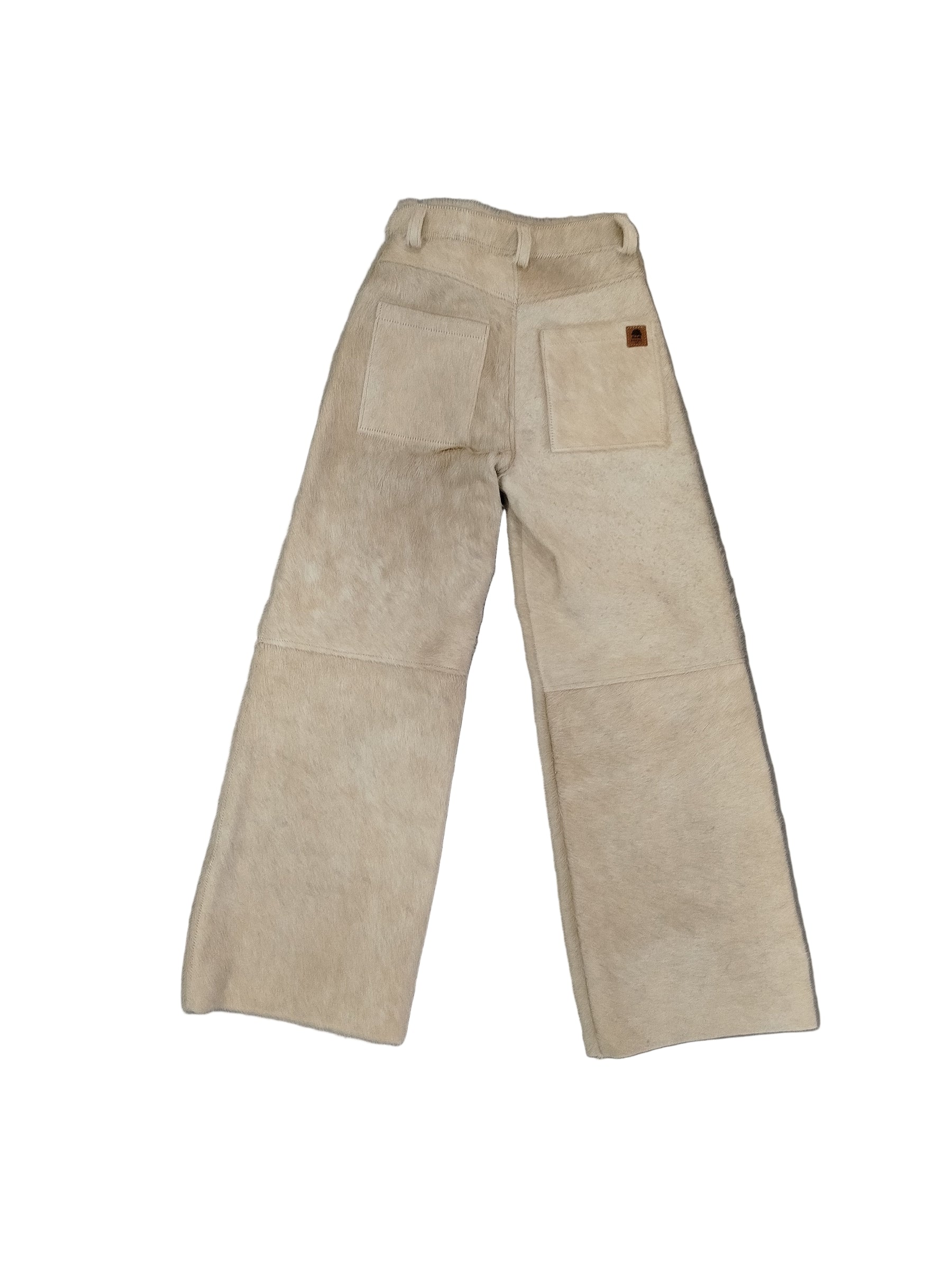 Calça de Couro Flare