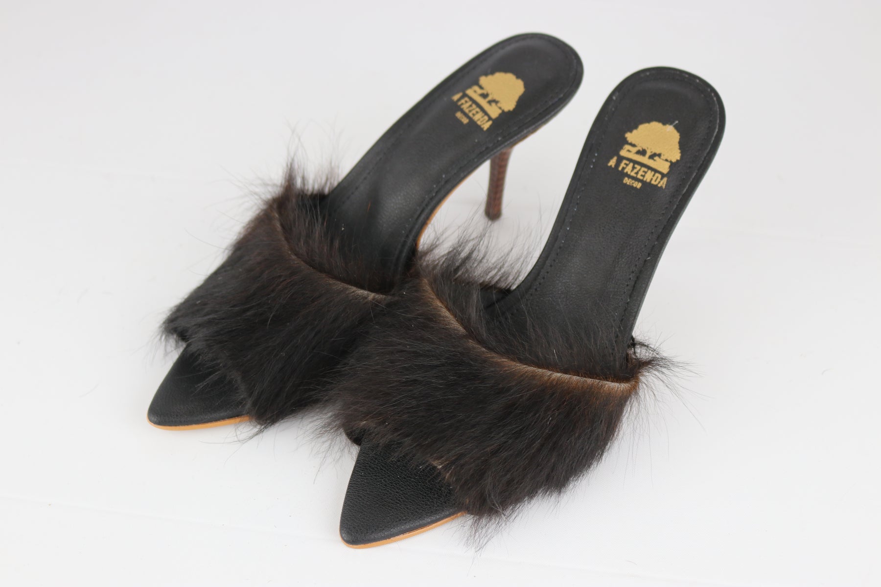 Mule bico folha N.38