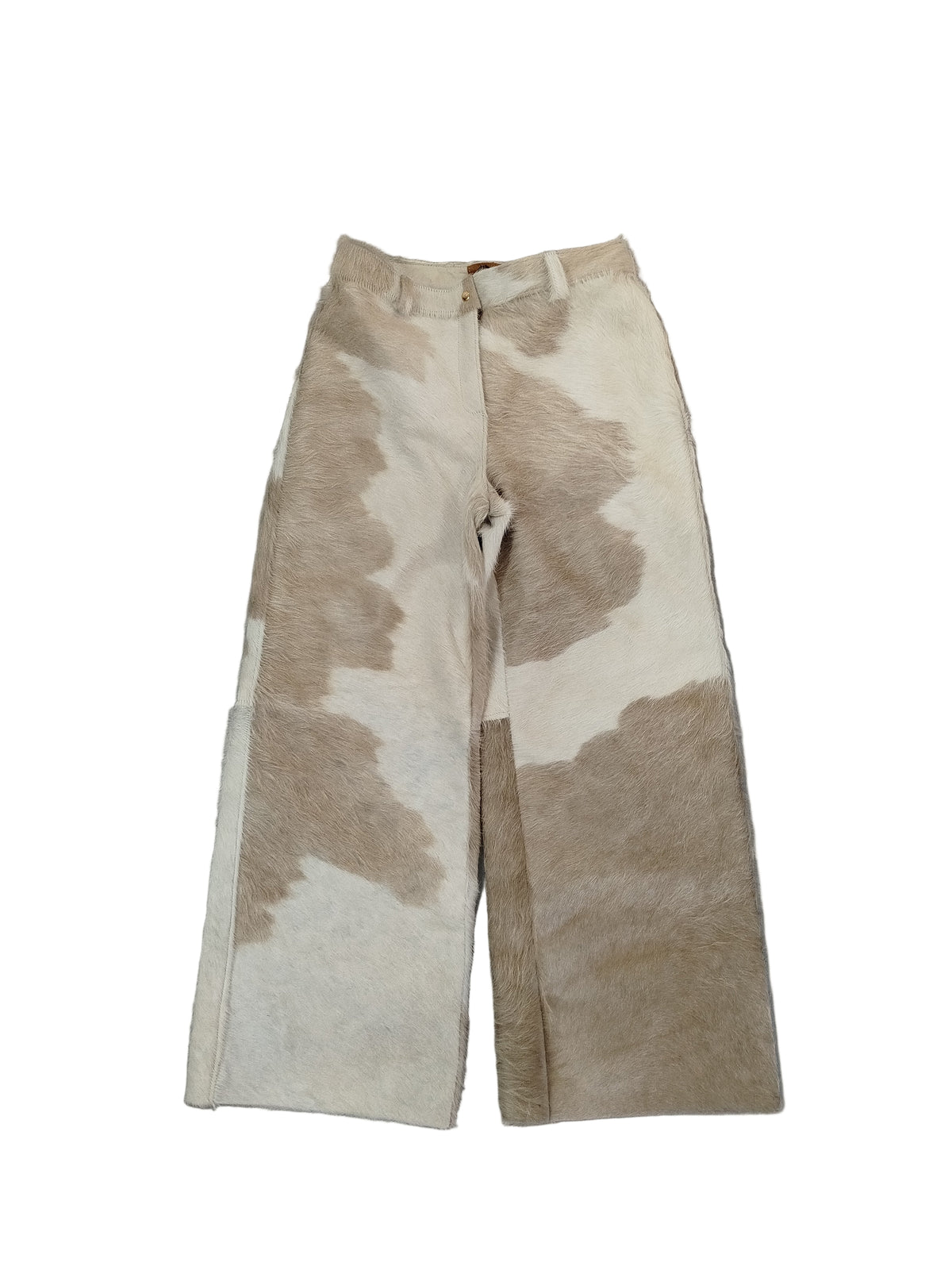 Calça de Couro Flare