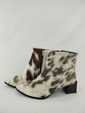 Bota Cano Curto Salto Bloco | Tamanho 38