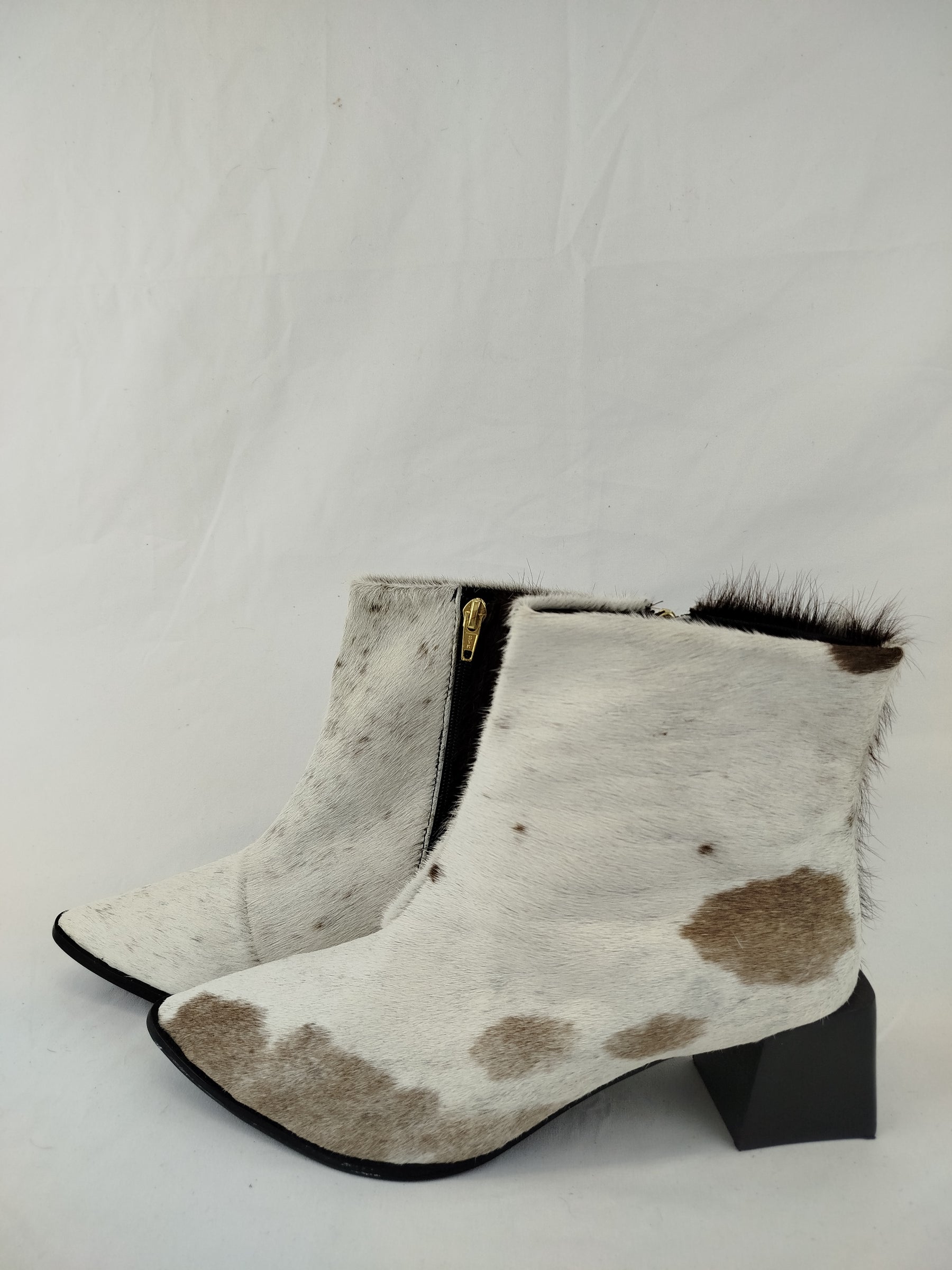 Bota Cano Curto Salto Bloco | Tamanho 39