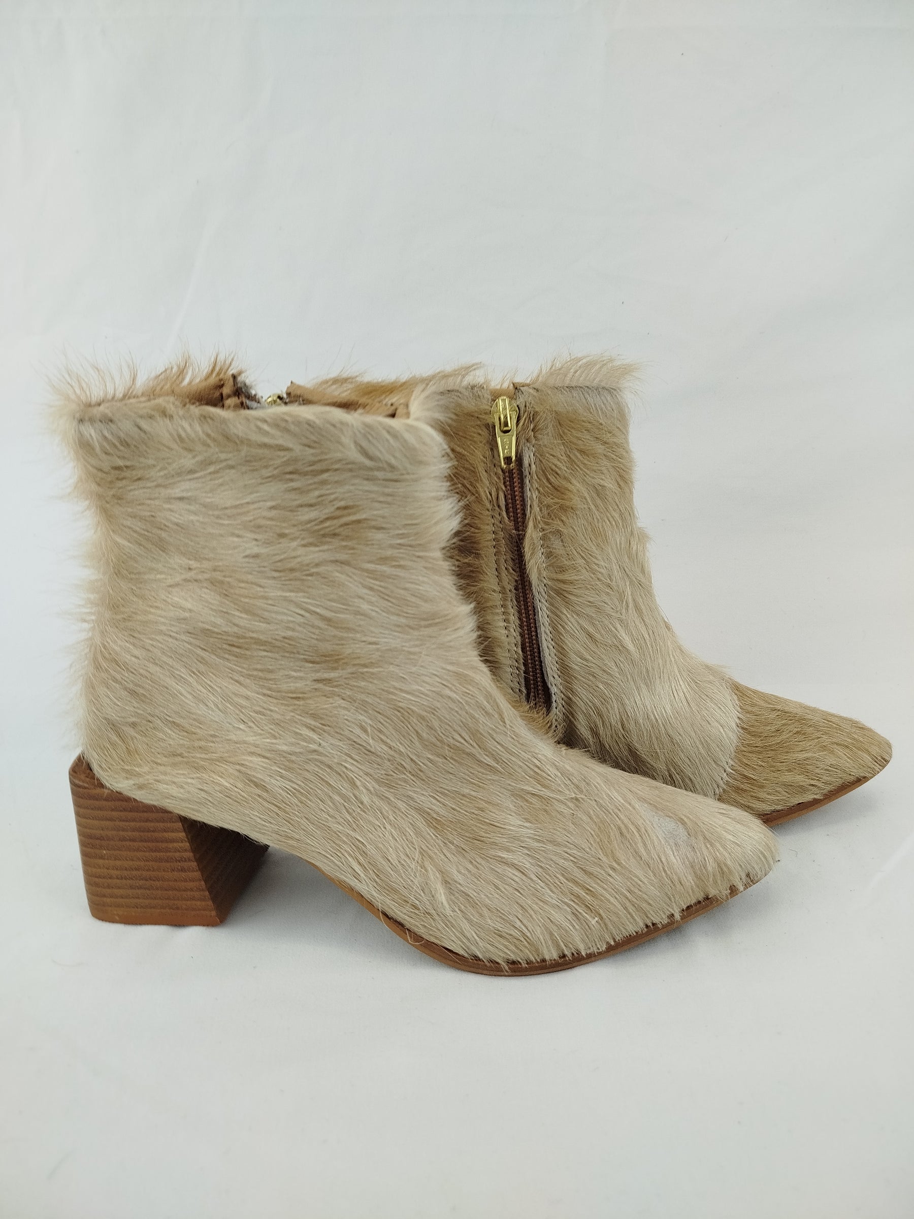 Bota Cano Curto Salto Bloco | Tamanho 35