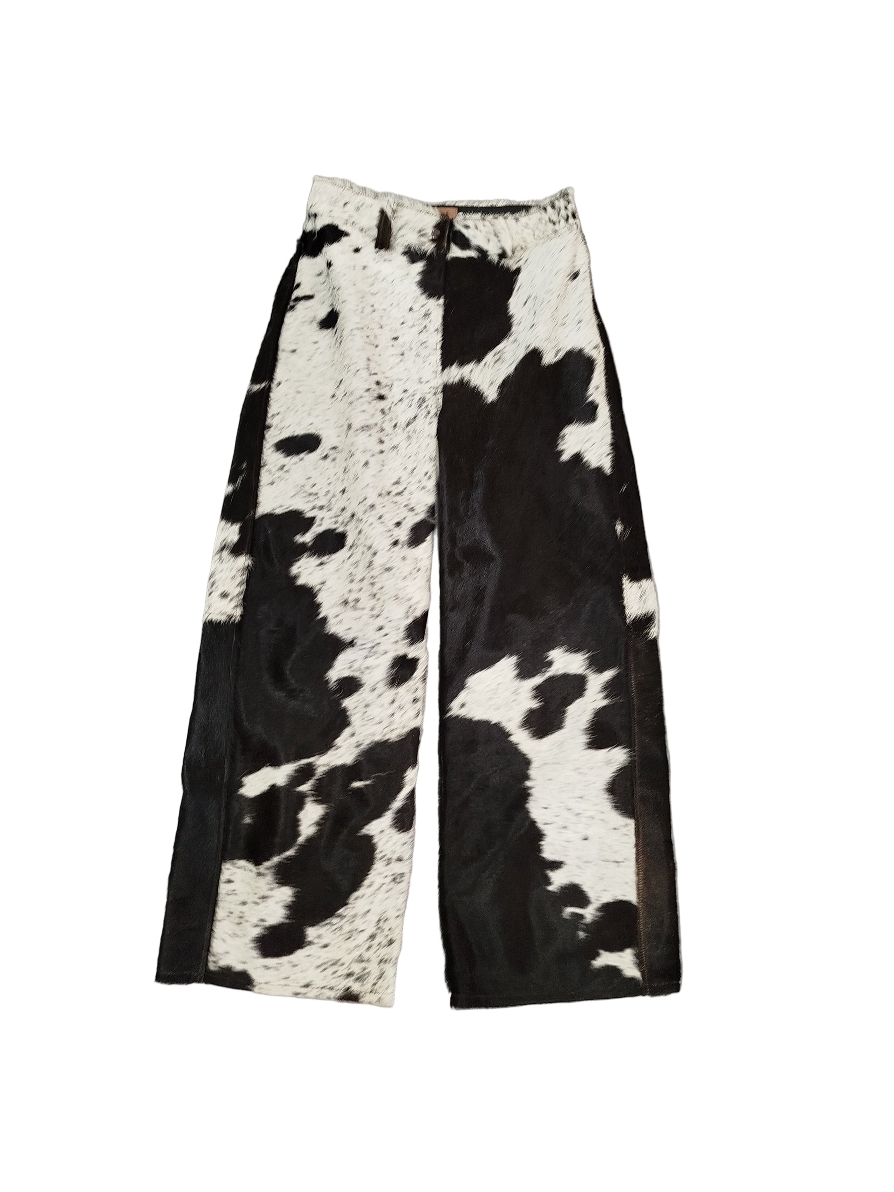 Calça de Couro Flare