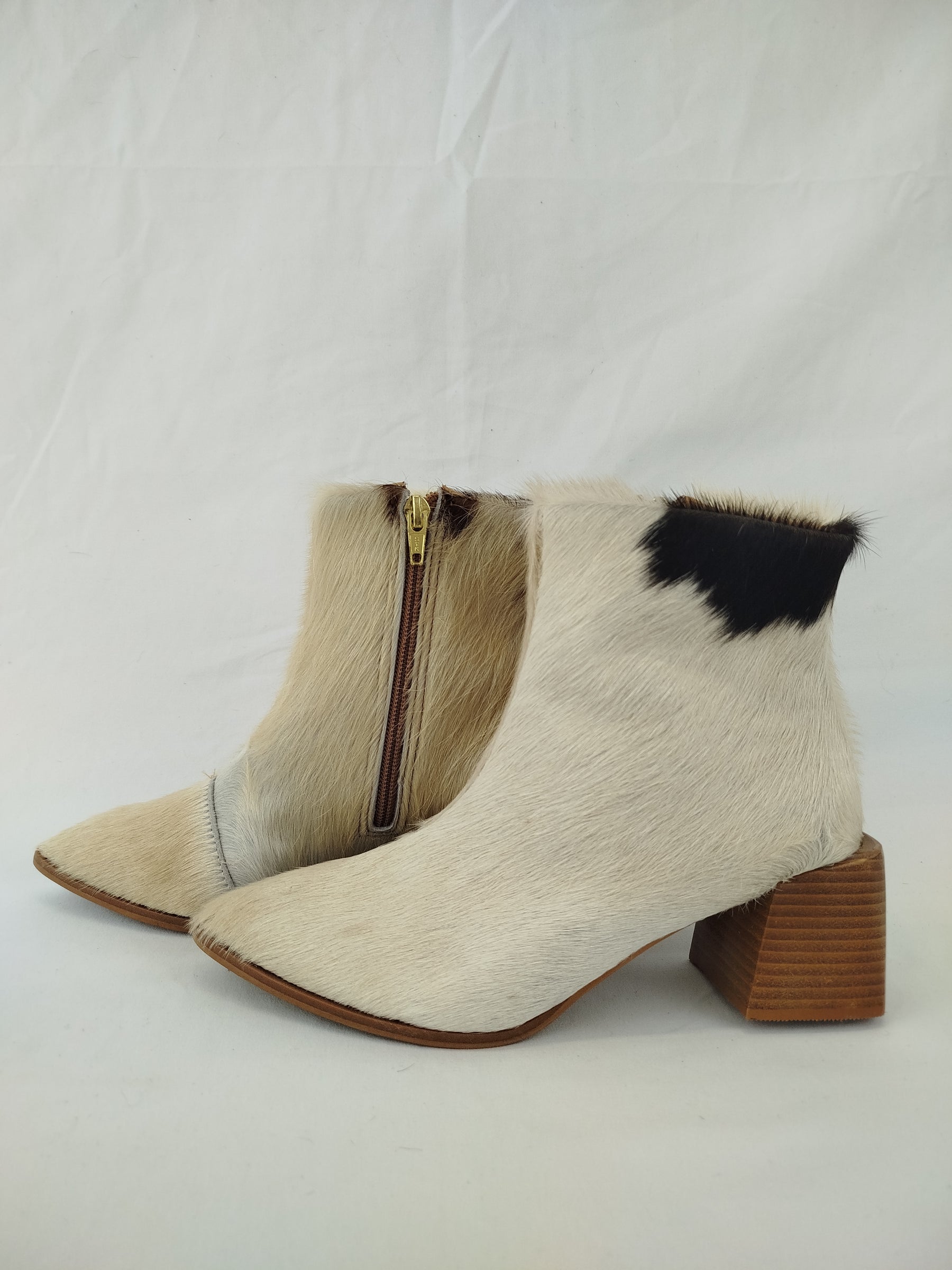 Bota Cano Curto Salto Bloco | Tamanho 34