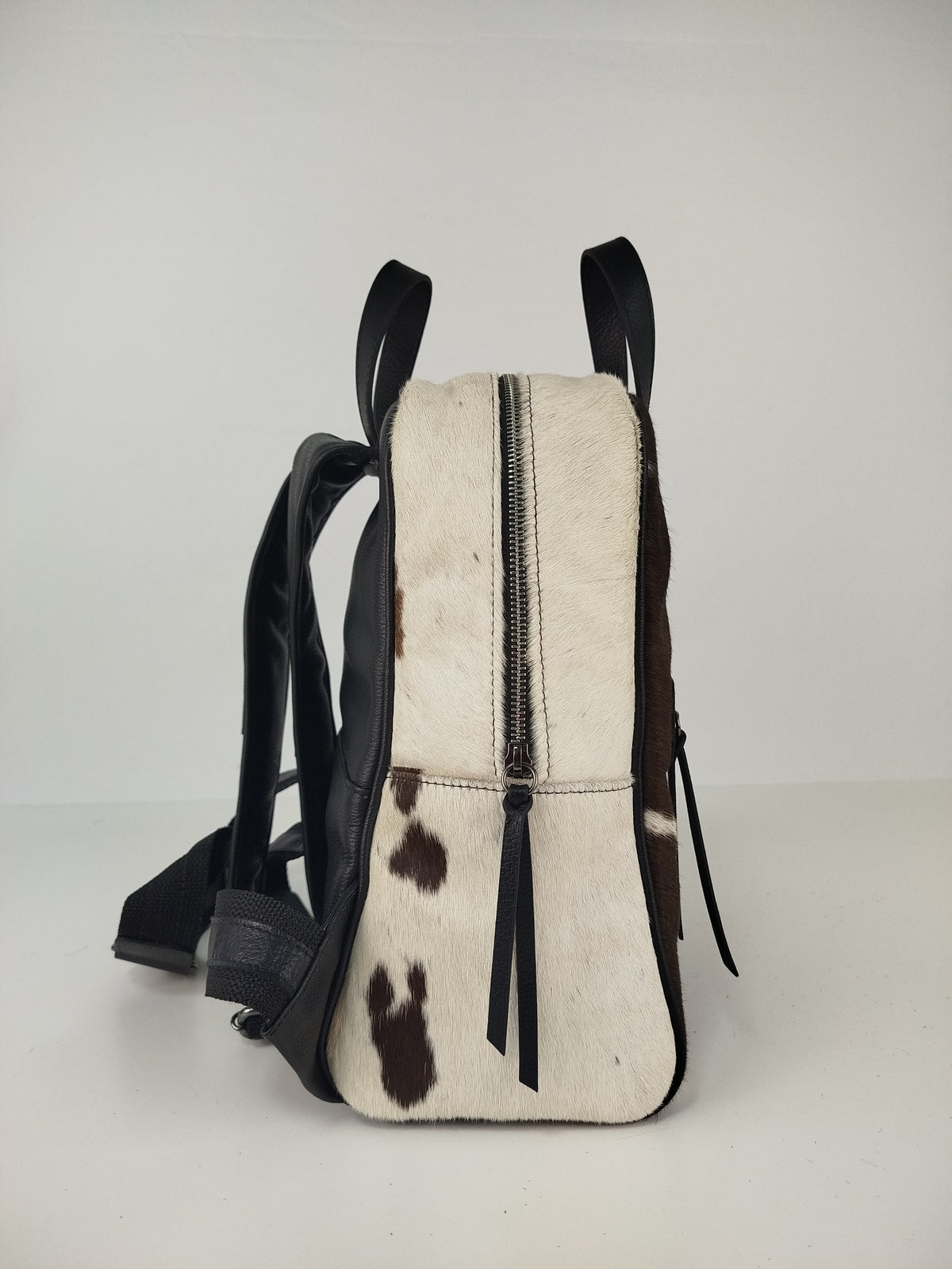 Mochila De Couro Slim