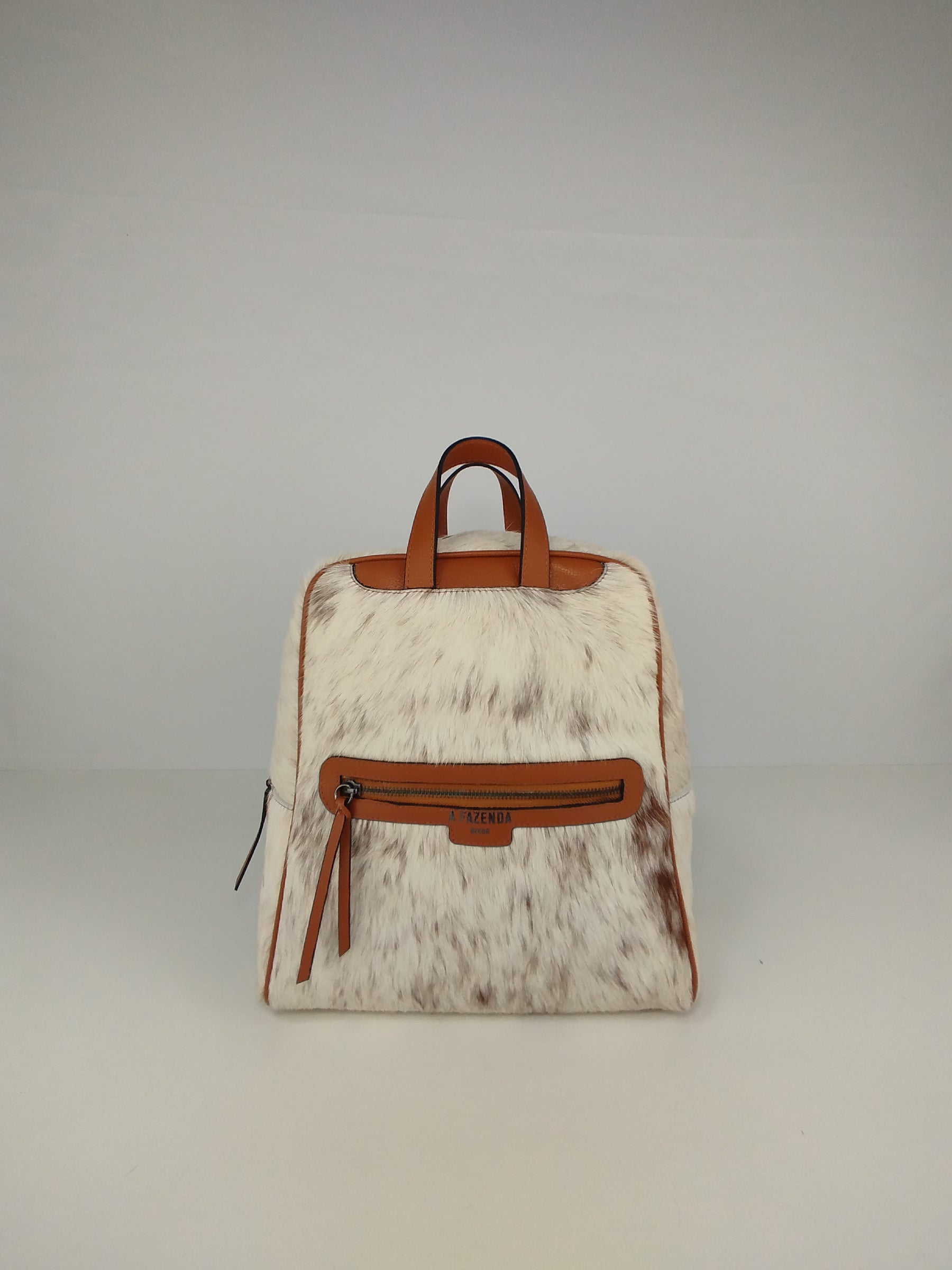 Mochila De Couro Slim