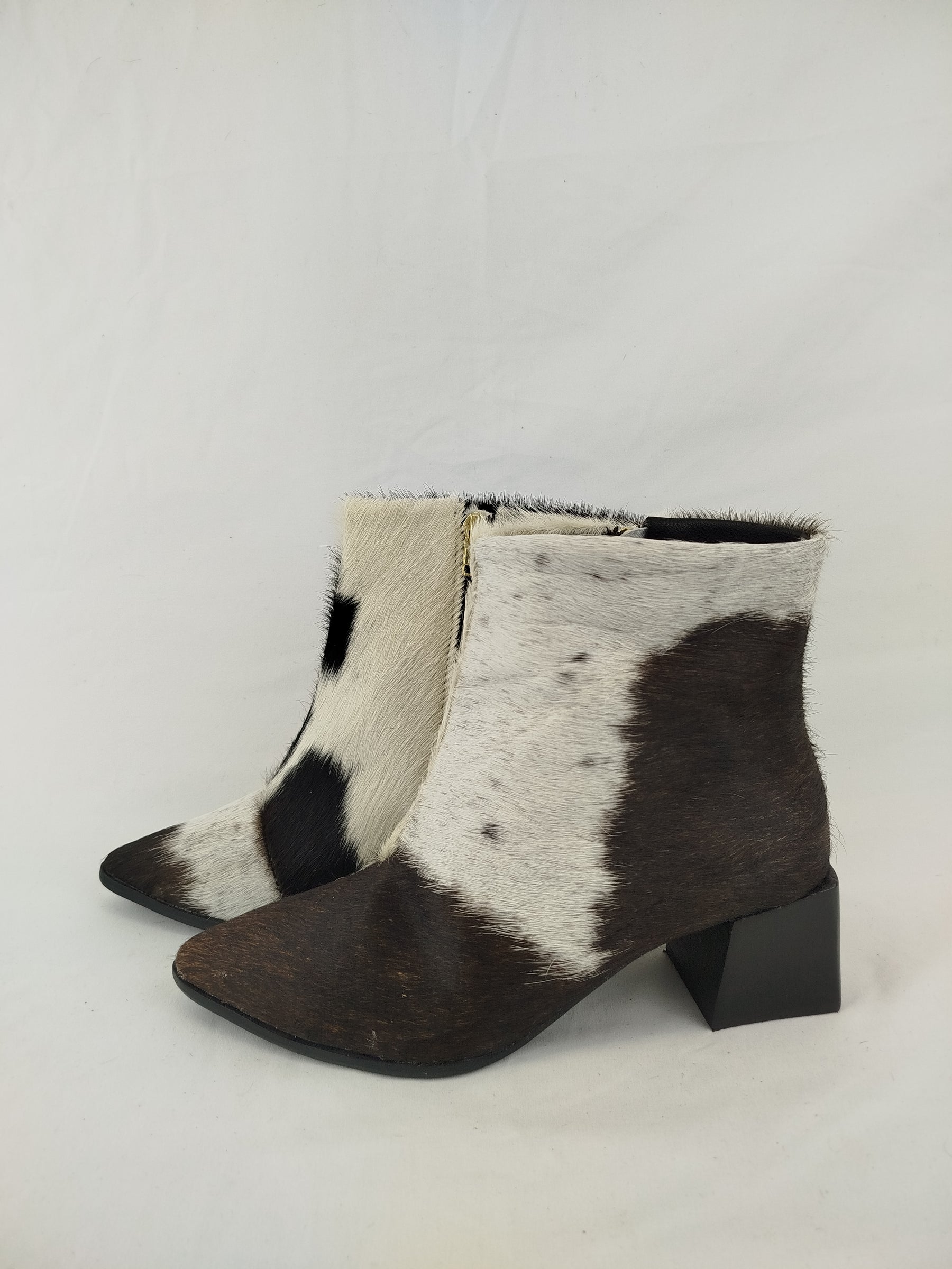 Bota Cano Curto Salto Bloco | Tamanho 38