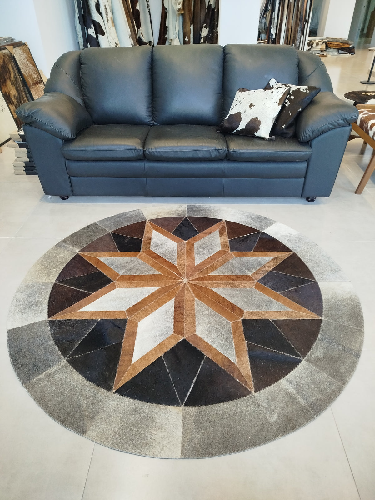 Mandalas de Couro Estrela