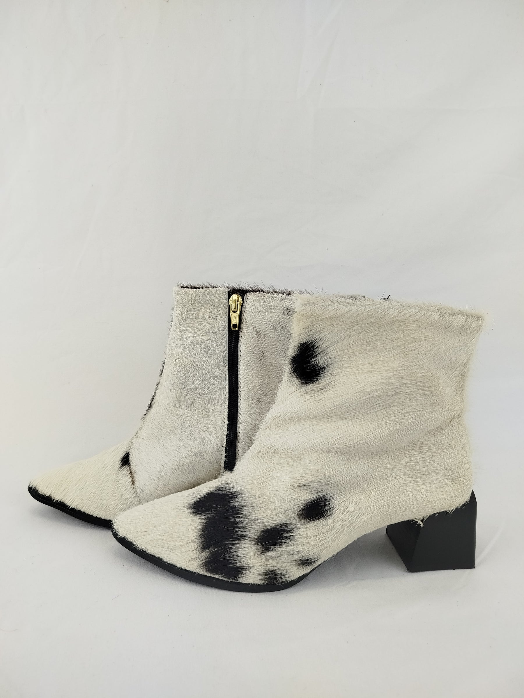 Bota Cano Curto Salto Bloco | Tamanho 36