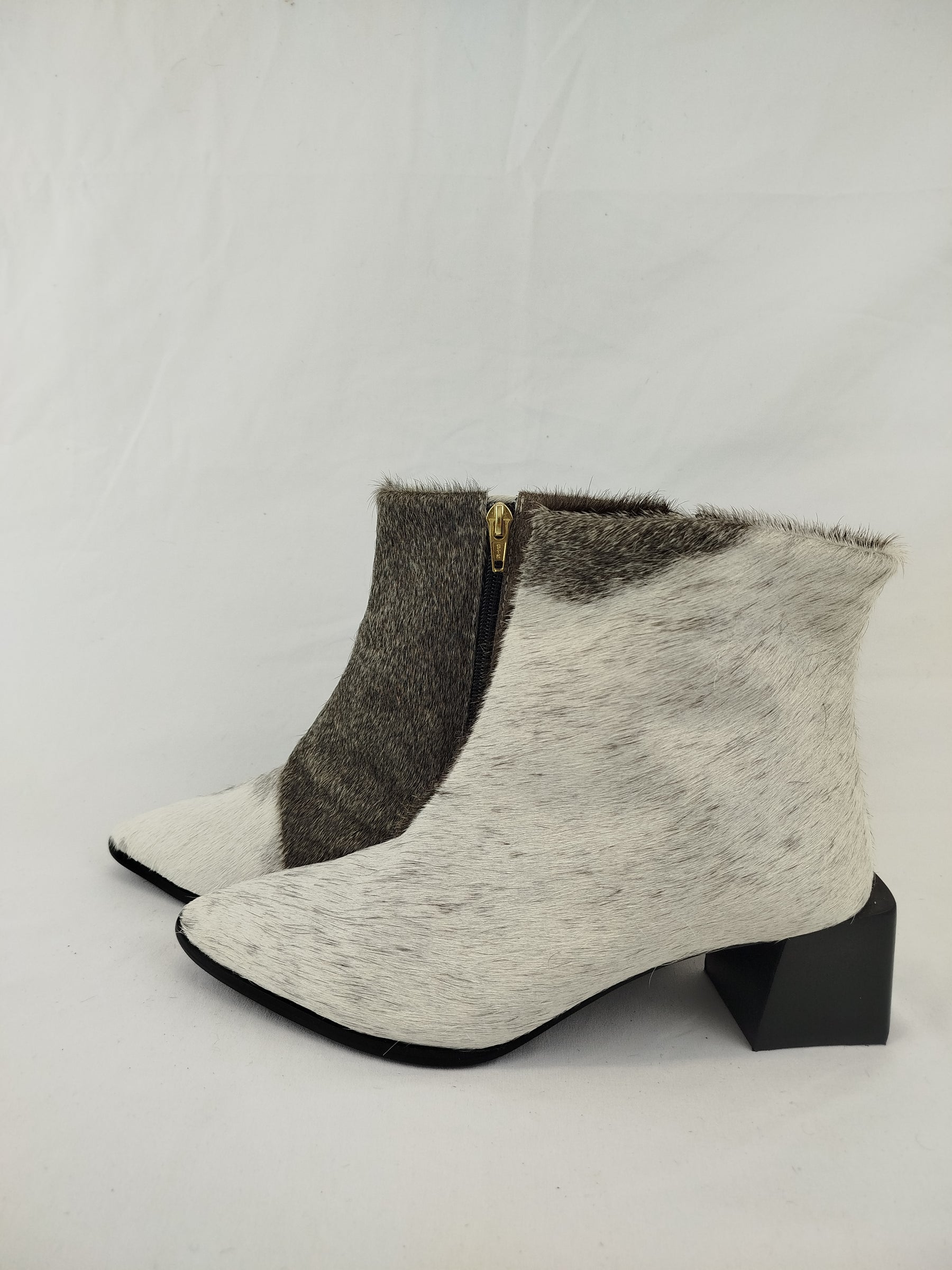 Bota Cano Curto Salto Bloco | Tamanho 38