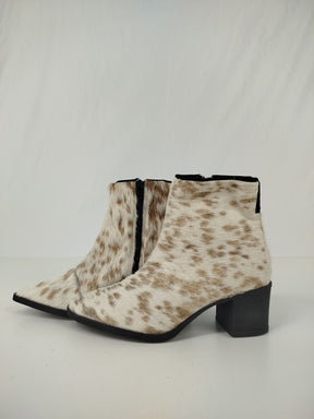 Bota Cano Curto Salto Bloco | Tamanho 35