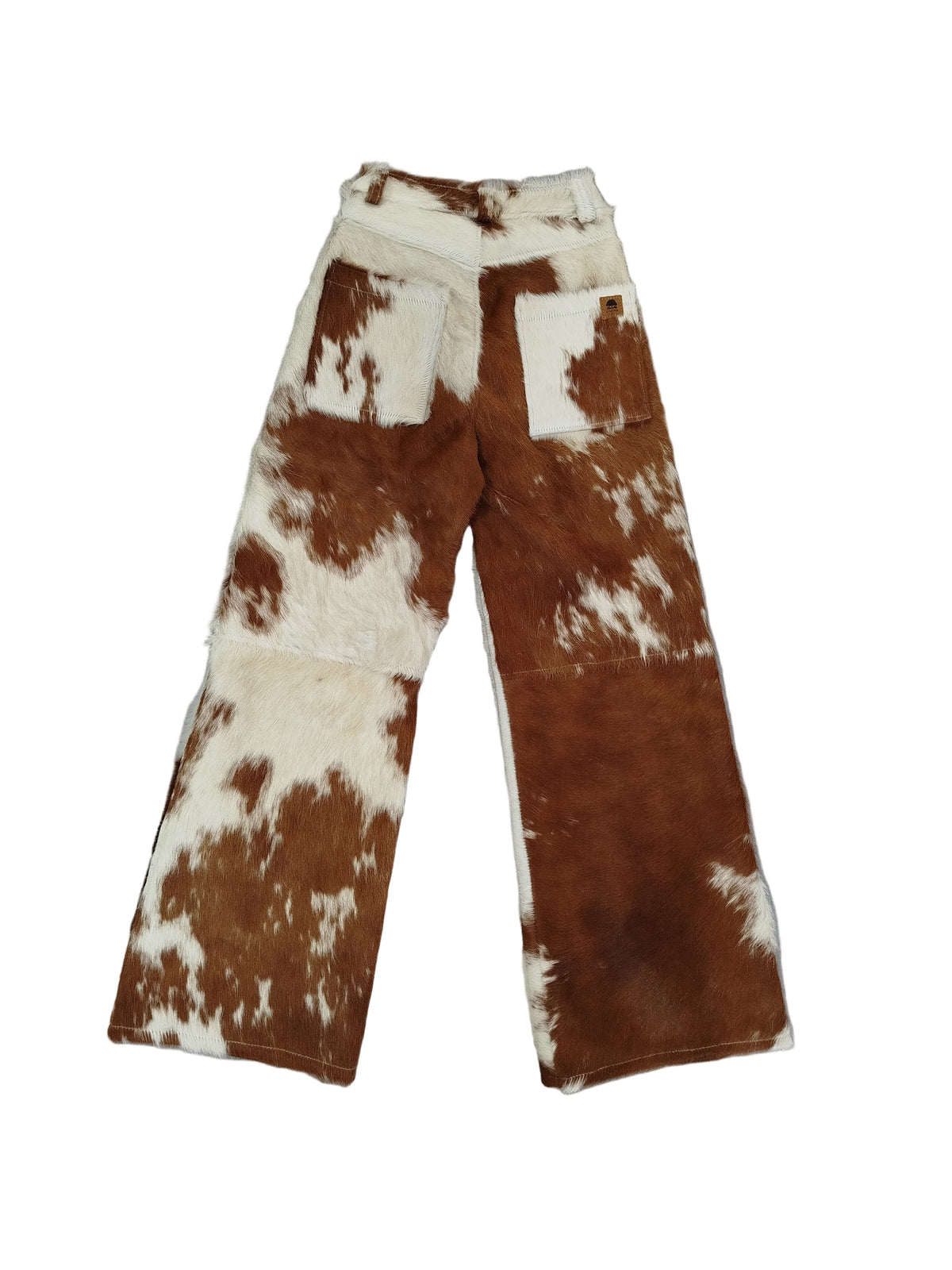 Calça de Couro Flare