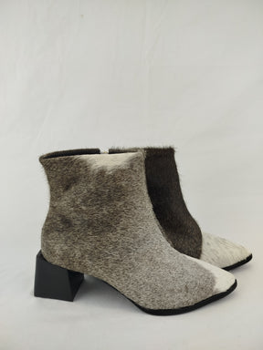 Bota Cano Curto Salto Bloco | Tamanho 38