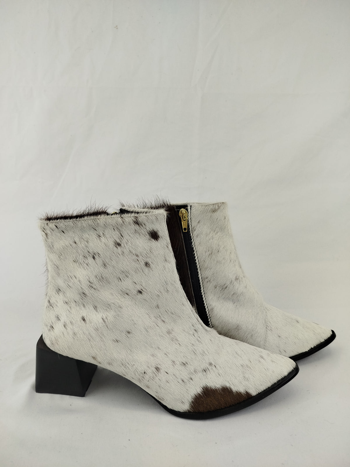 Bota Cano Curto Salto Bloco | Tamanho 39