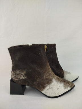 Bota Cano Curto Salto Bloco | Tamanho 38