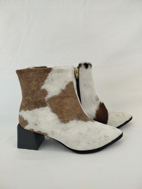 Bota Cano Curto Salto Bloco | Tamanho 35