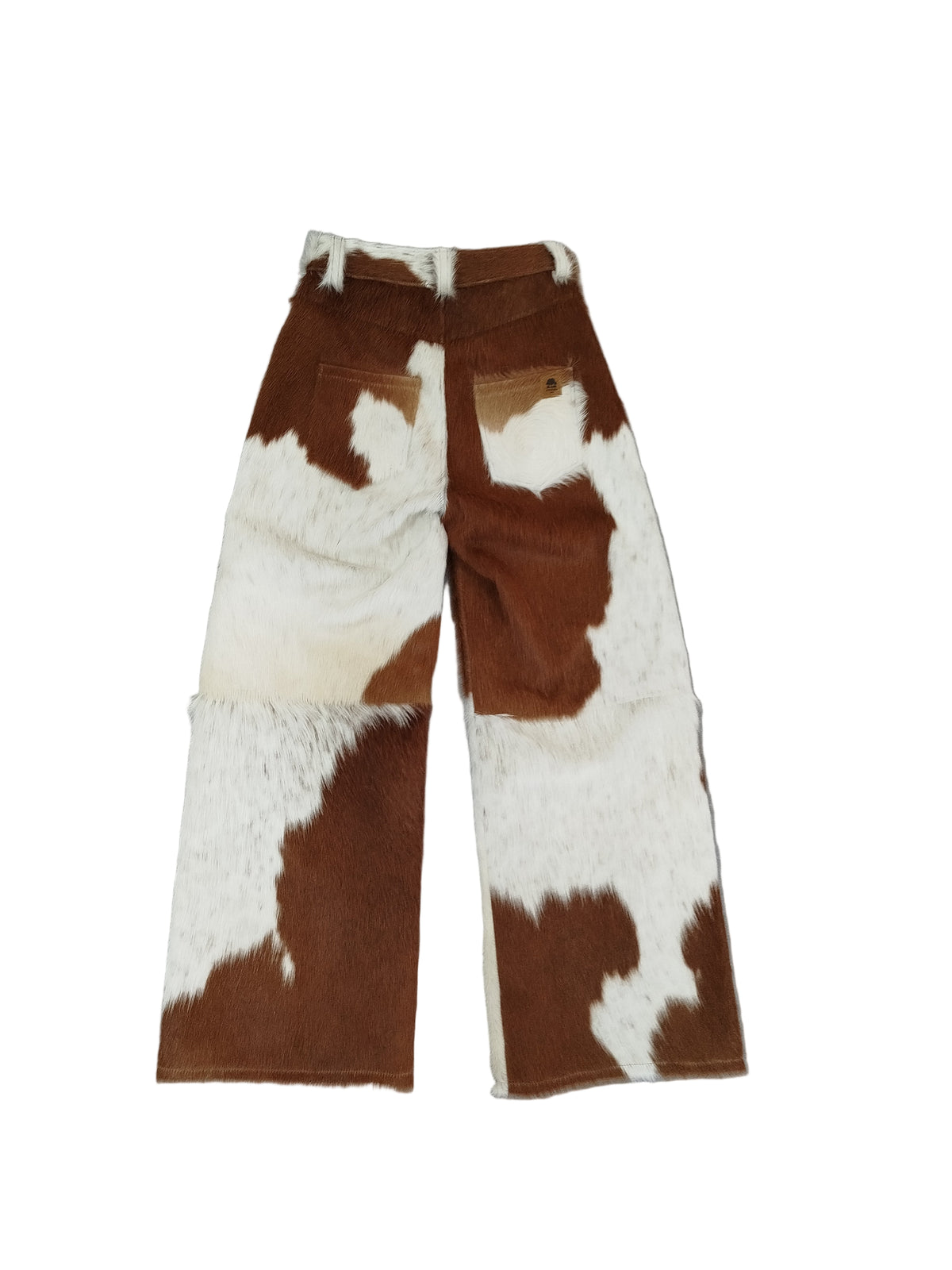 Calça de Couro Flare