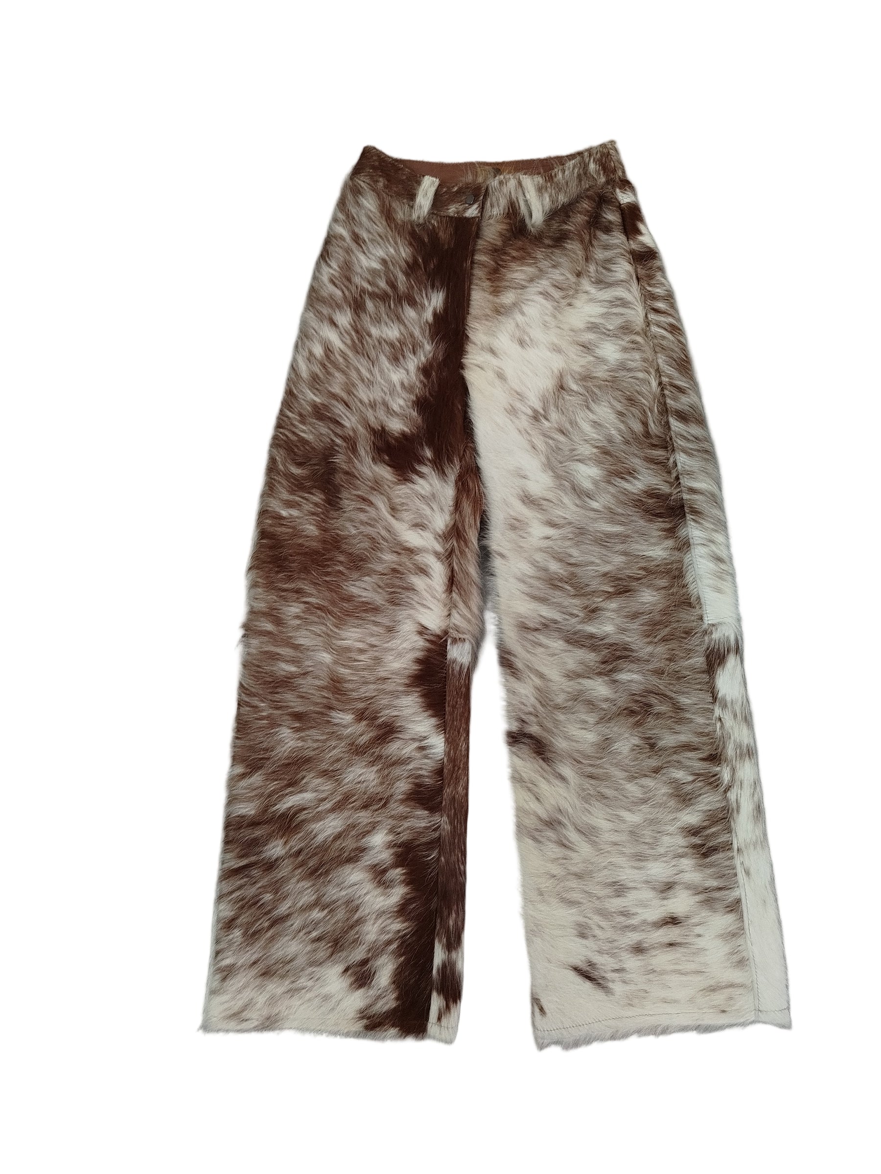 Calça de Couro Flare