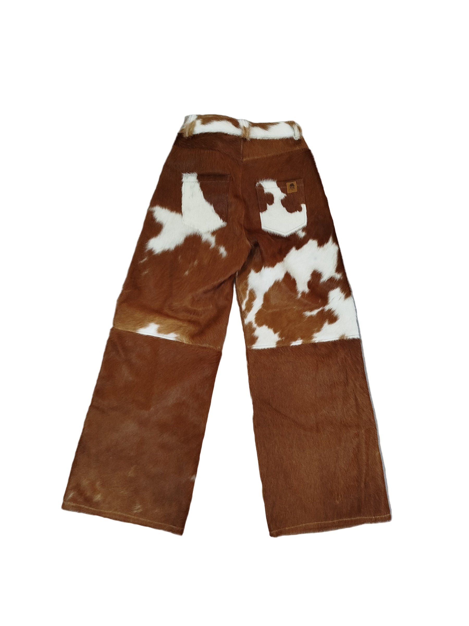 Calça de Couro Flare