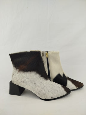 Bota Cano Curto Salto Bloco | Tamanho 38