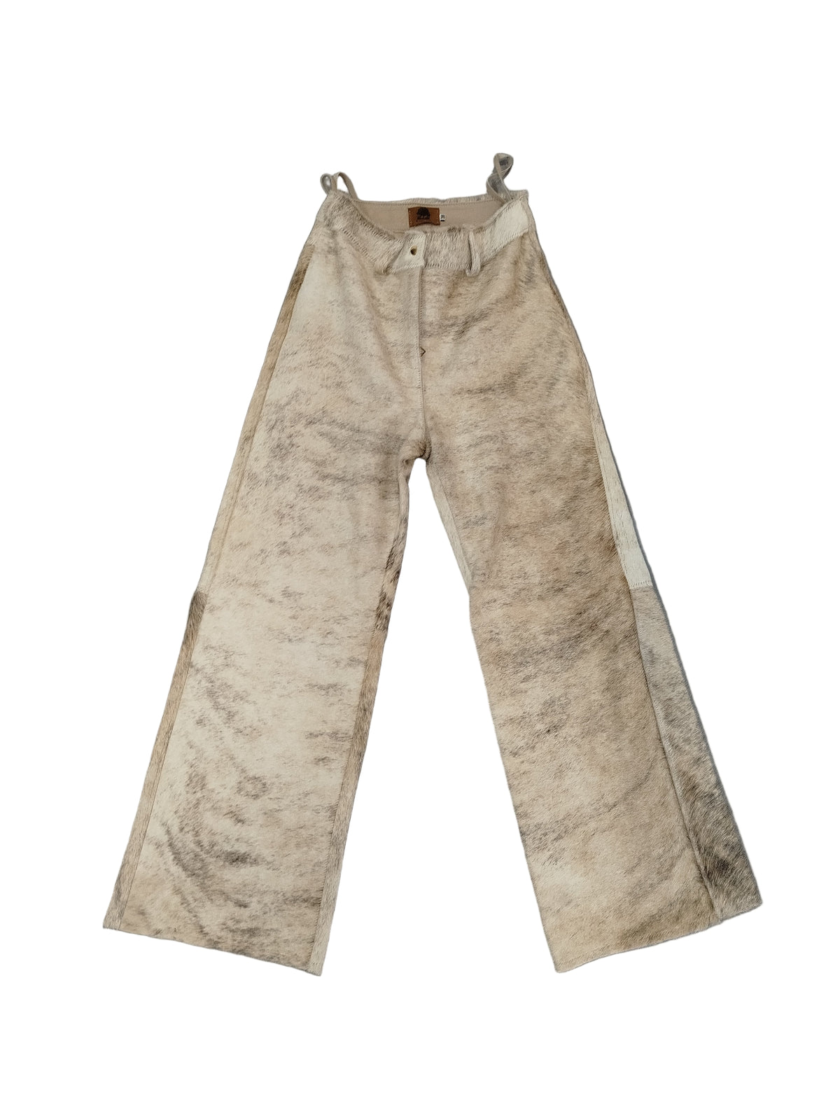 Calça de Couro Flare