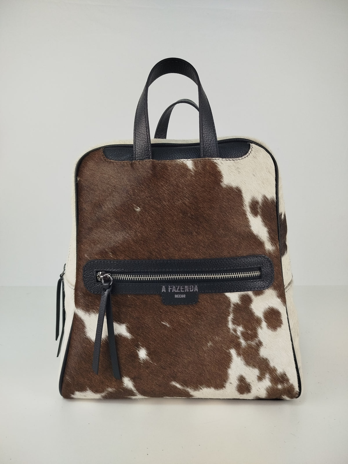 Mochila De Couro Slim